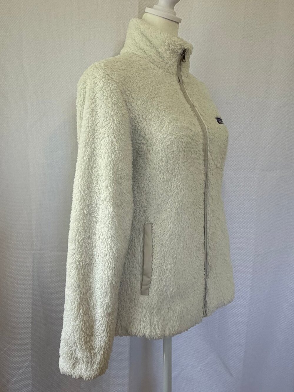 Patagonia Women's Los Gatos Birch White Fleece Outdoor Jacket - Picture 6 of 16